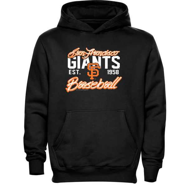 Men's San Francisco Giants Script Baseball Pullover Hoodie - Black,We sell and wholesale Men's San Francisco Giants Script Baseball Pullover Hoodie - Black on line form chian!